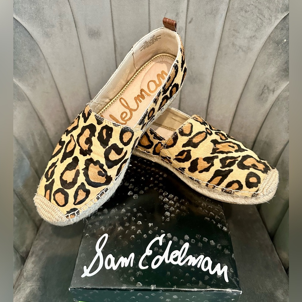 Sam Edelman Leopard Print Flats